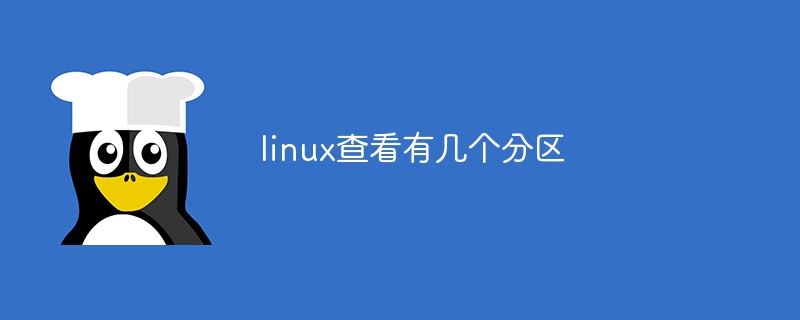 linux 查看所有分区