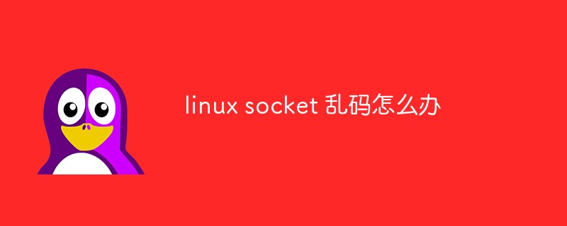 linux socket 乱码怎么办